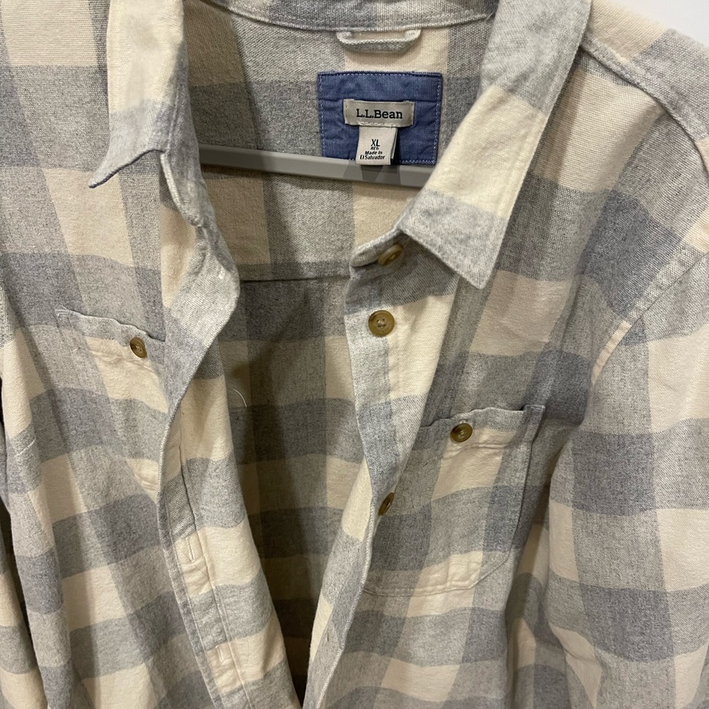 LL BEAN FLANNEL